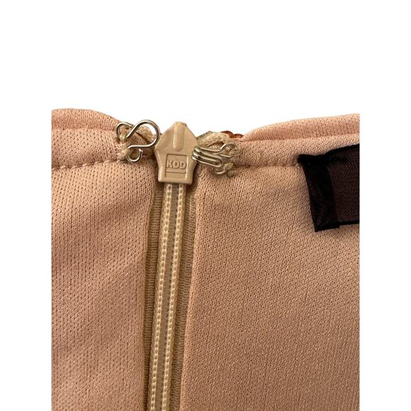 Rehab Rose Gold Sequin Long Sleeve Deep V-Neck Body Suit Size Small - Picture 6 of 9